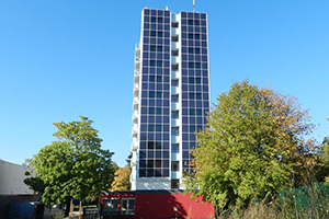 Studentenwohnanlage Hochhaus Bayernallee Aachen